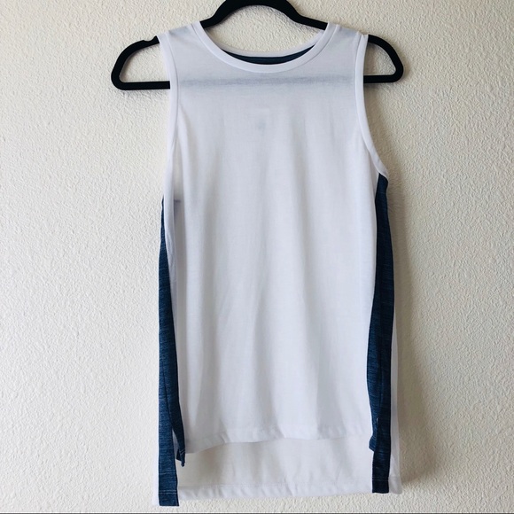 Banana Republic Color Block White Tank Top - Picture 3 of 5